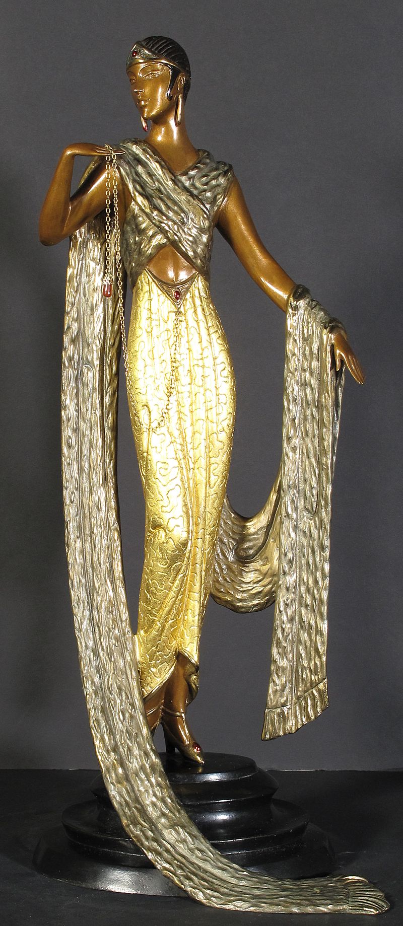 Erte - Je L'Aime - Bronze Sculpture - Signed & Numbered