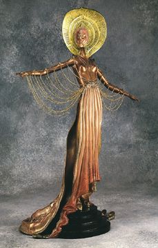 Erte' - L'Orientale Bronze Sculpture - Signed & Numbered