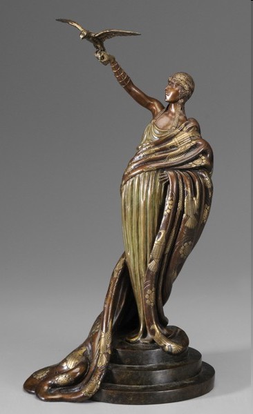 Erte - Victoire - Bronze Sculpture - Signed & Numbered