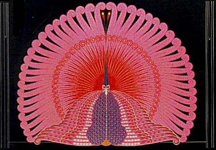 Erte' - Phoenix - limited edition serigraph