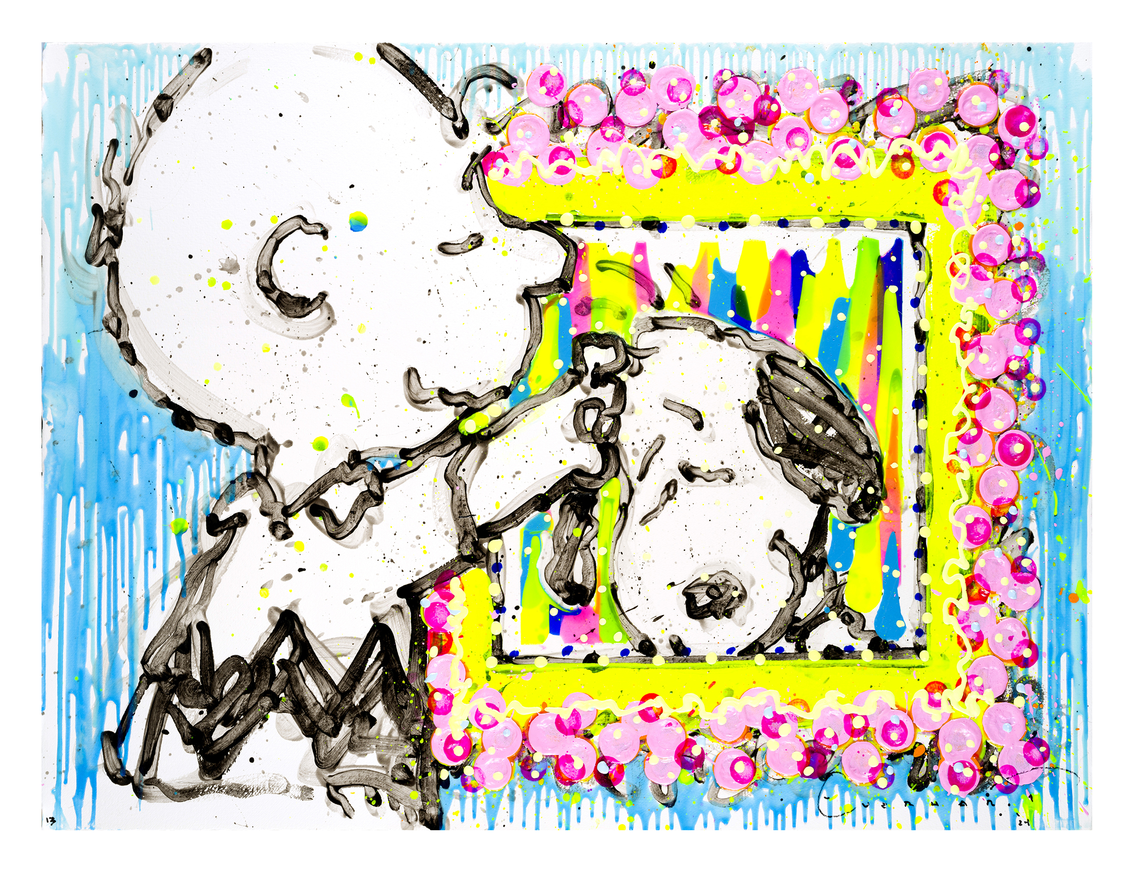 Tom Everhart - Babysitting Narcissist - Limited Edition print
