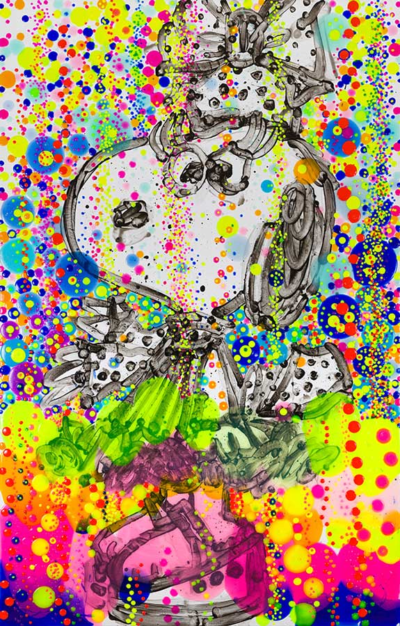 Tom Everhart - Up Town Art Lady Bubble Bath Suite - Limited Edition print