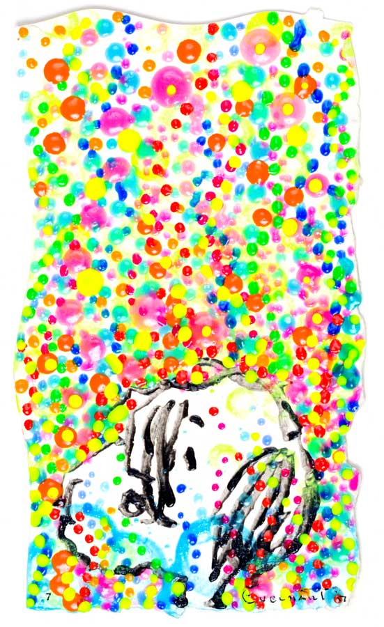 Tom Everhart - Coconut Radio Bubble Bath-10 - Original Painting