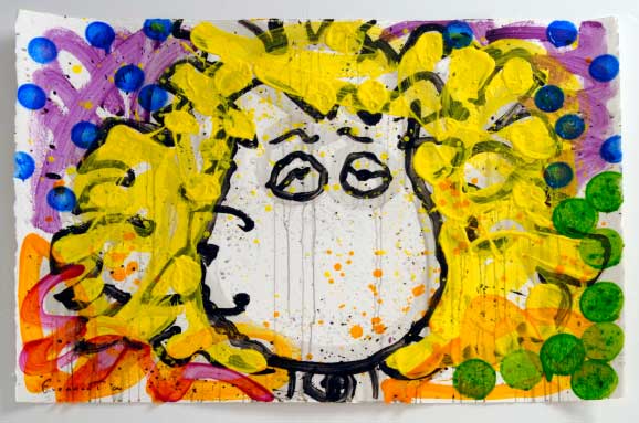 Tom Everhart - Curls-Gone-Wild-Its-your-515-1625 - Original Painting