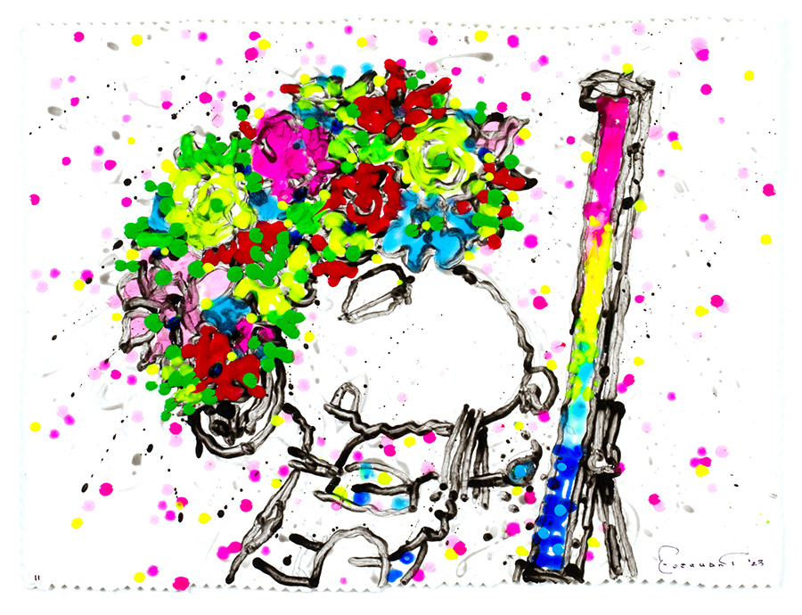 Tom Everhart - Honest Lying Self Portrait No.11 - Original Painting