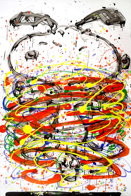 Tom Everhart - LITTLE FANCY - RED - Little Fancies Suite - Limited Edition print