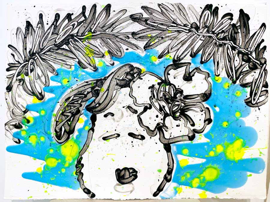 Tom Everhart - The Palm - Original Painting