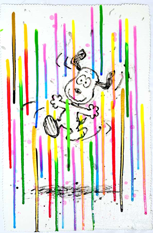 Tom Everhart - Unbelievable Monday Sun Rain - Original Painting