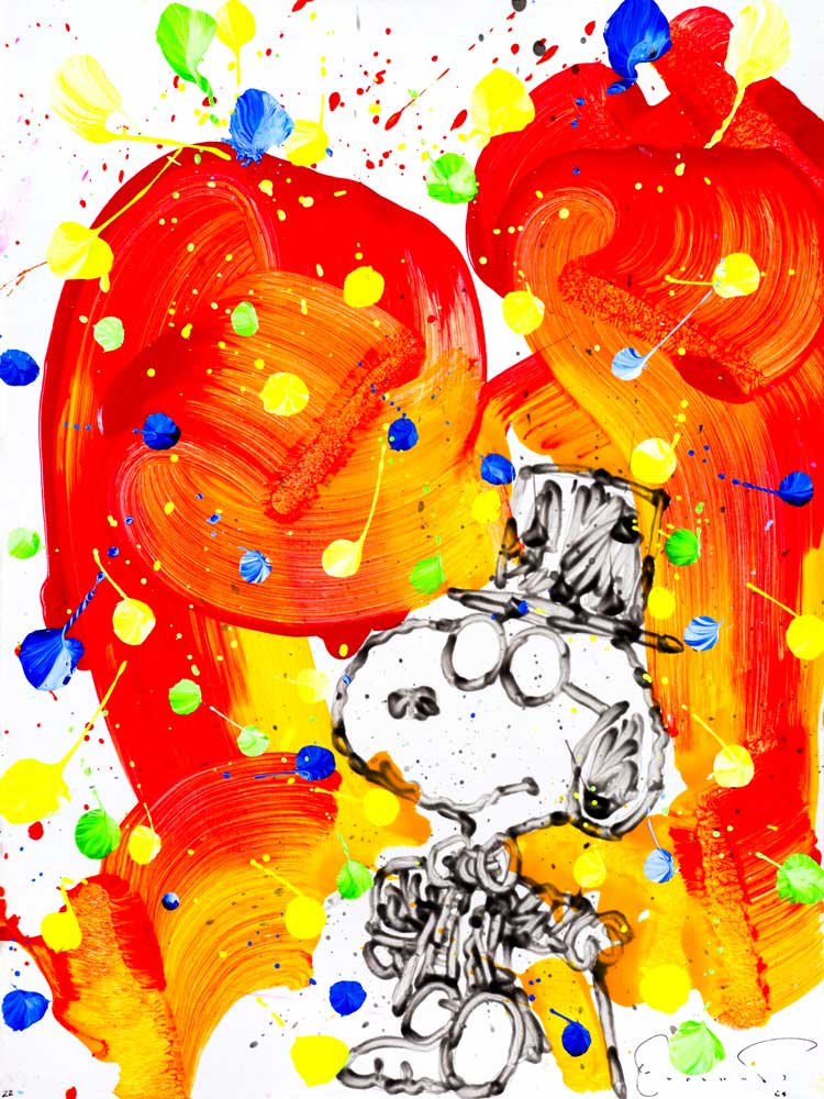 Tom Everhart - Working on My Brand - Original Painting