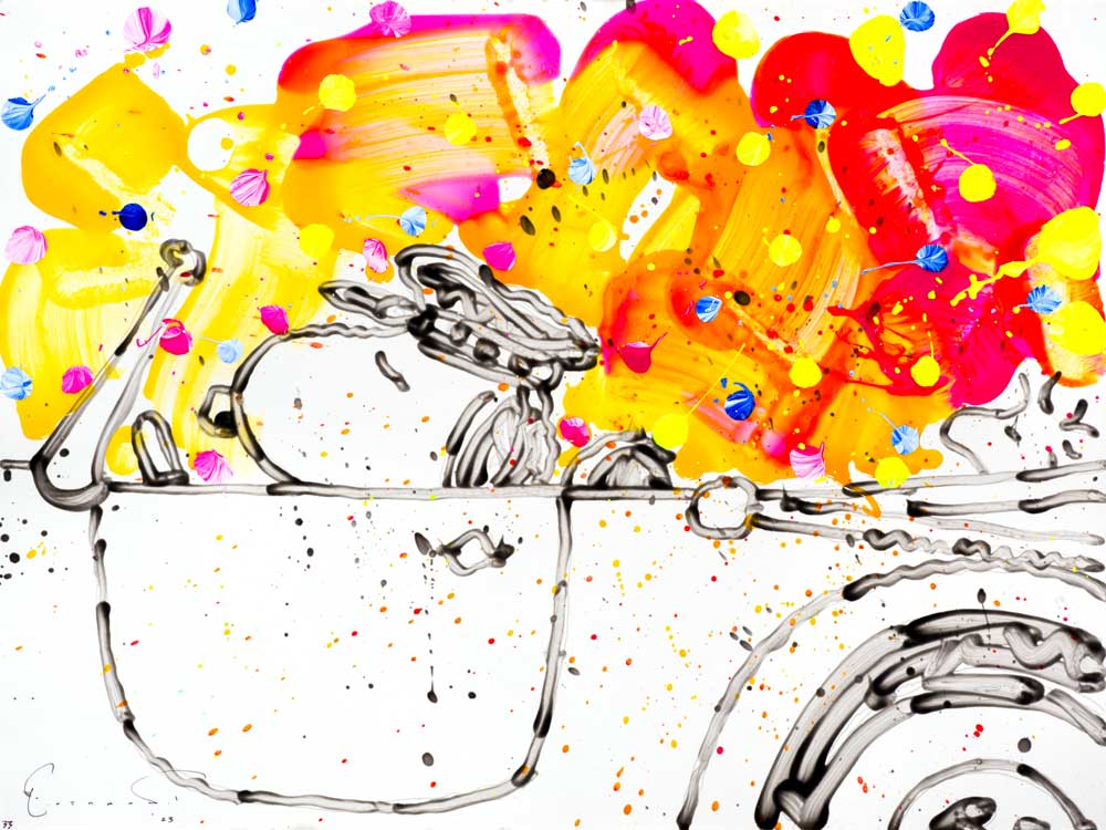 Tom Everhart - Working on My Brand - Original Painting
