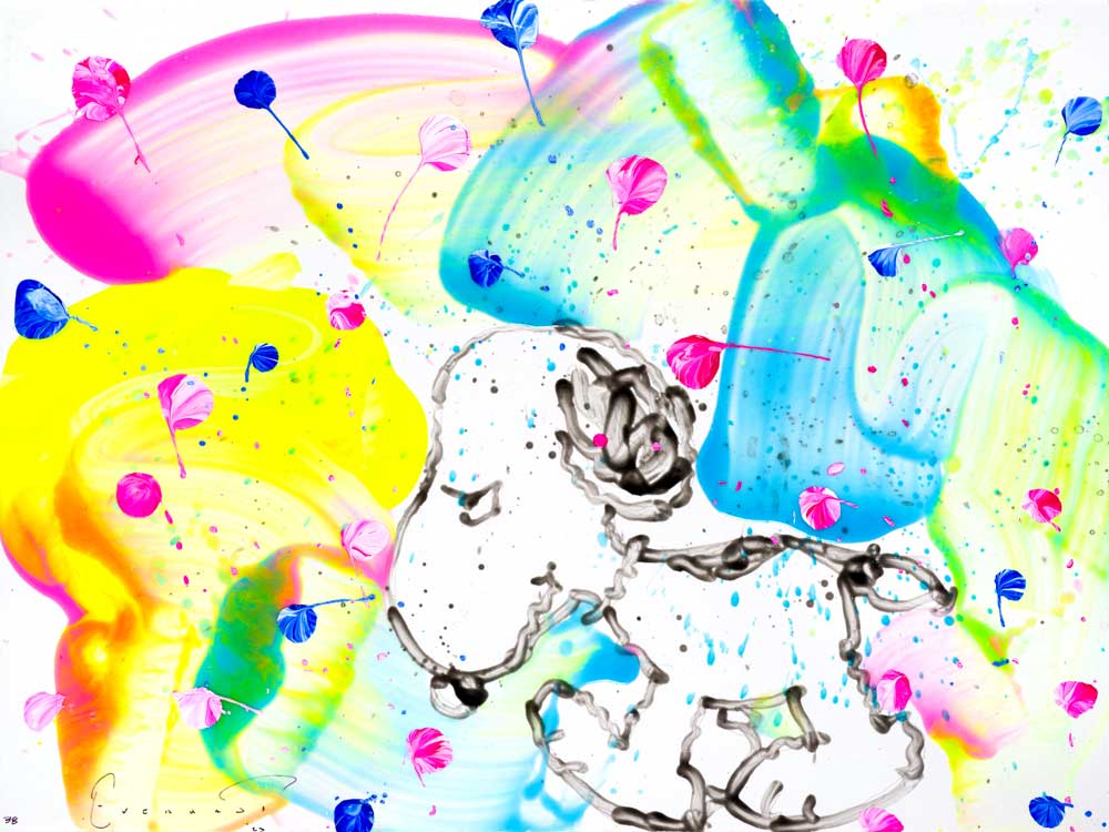 Tom Everhart - Working on My Brand - Original Painting