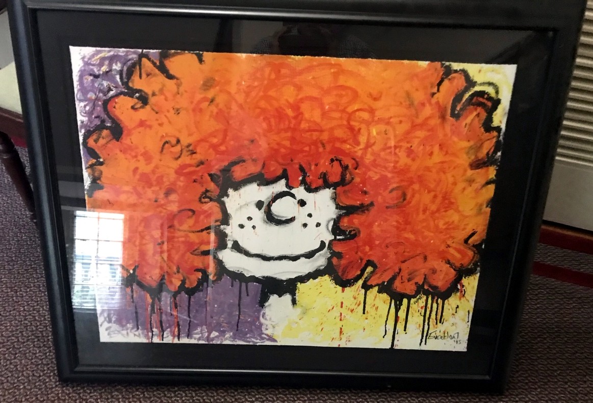 Tom Everhart - Big Hair - Limited Edition print