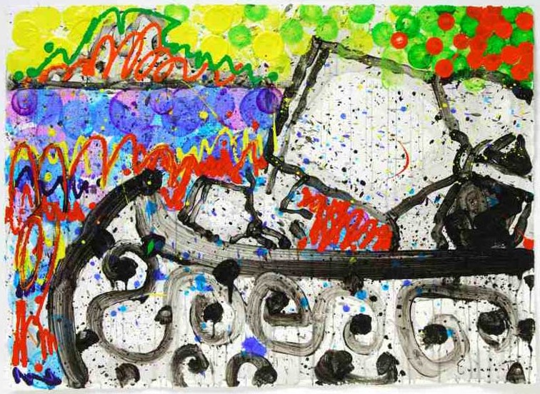 Tom Everhart - Boom Shaka Laka Laka 32 - Original Painting