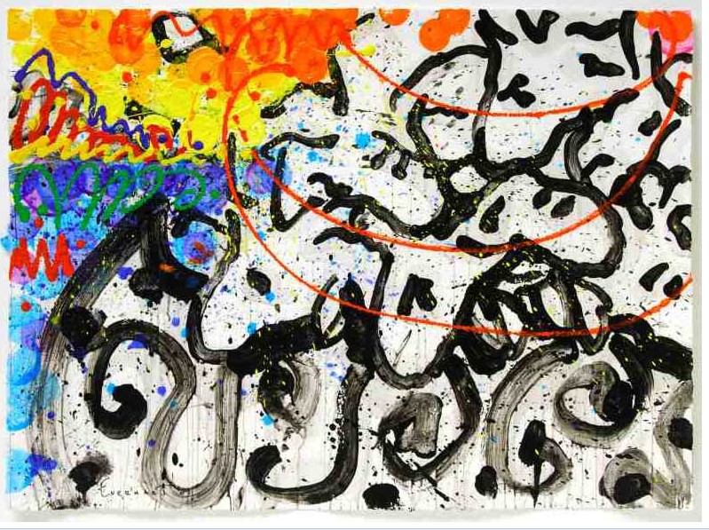 Tom Everhart - Boom Shaka Laka Laka 33 - Original Painting