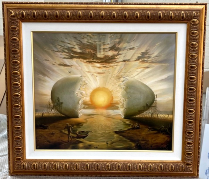 Vladimir Kush - Sunrise By the Ocean