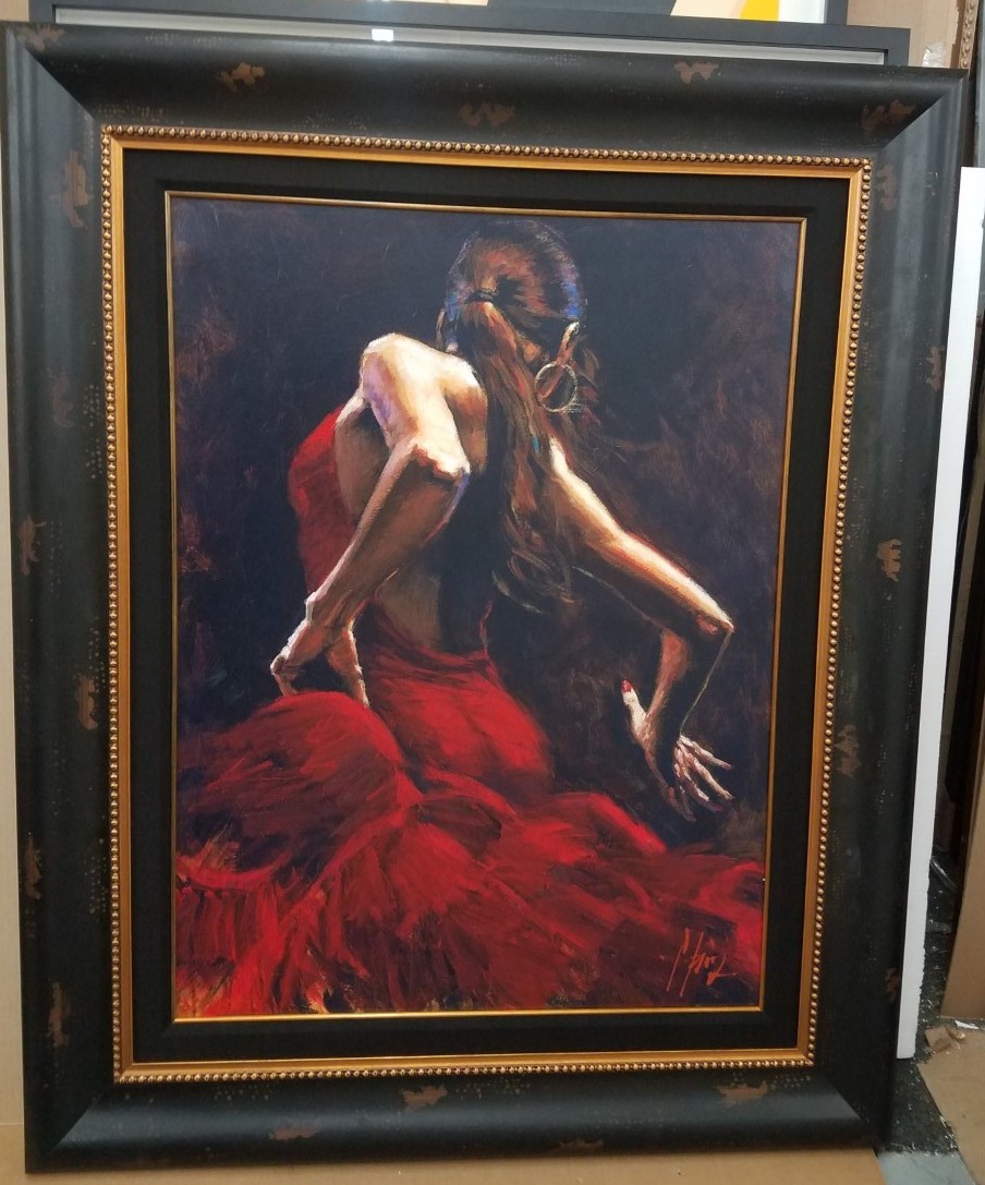 Fabian Perez - framing