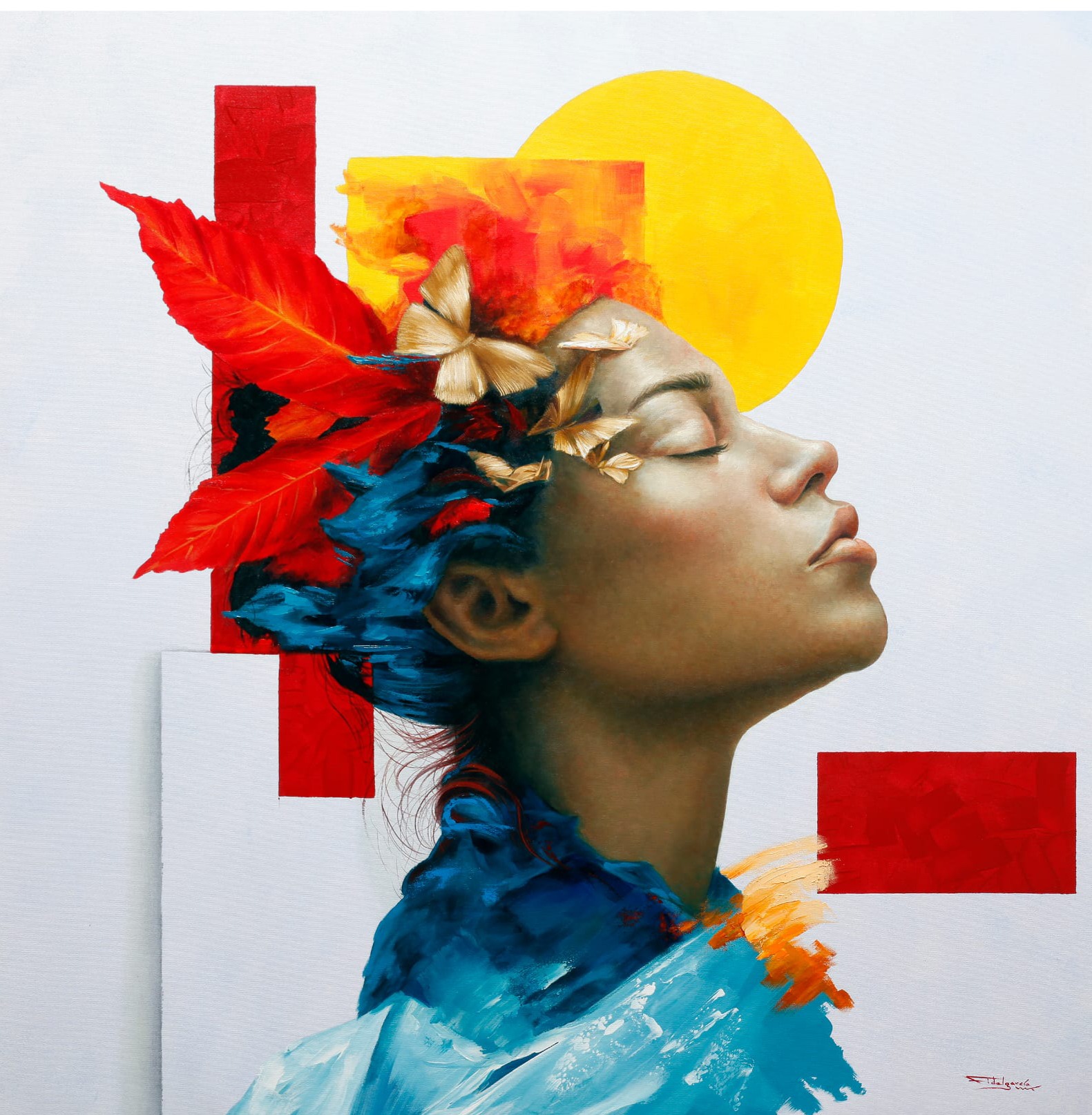 Fidel Garcia Original Oil on Canvas painting