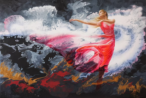 Fidel Garcia Original Oil on Canvas painting