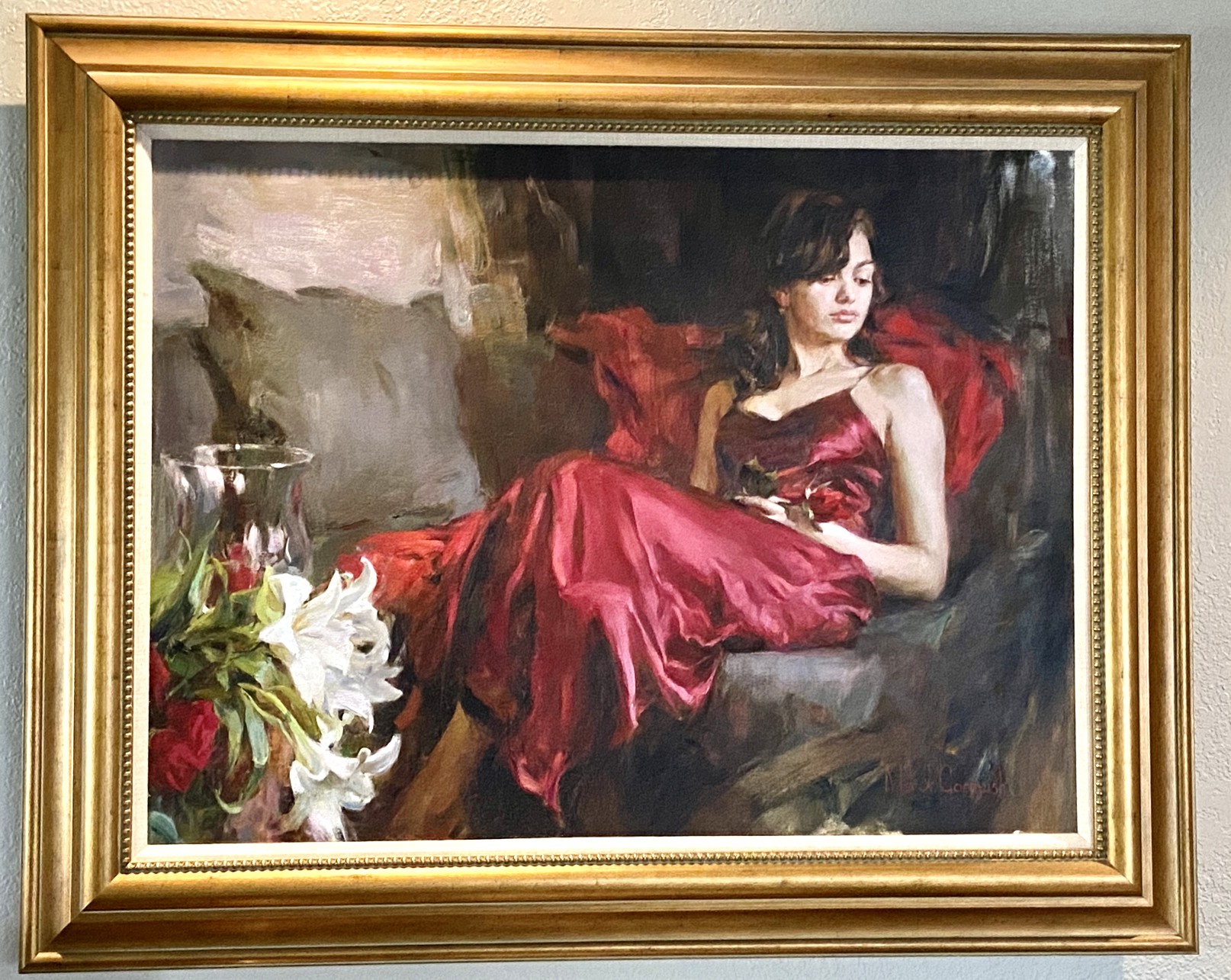 After the Opera - original painting -
by Michael and Inessa Garmash