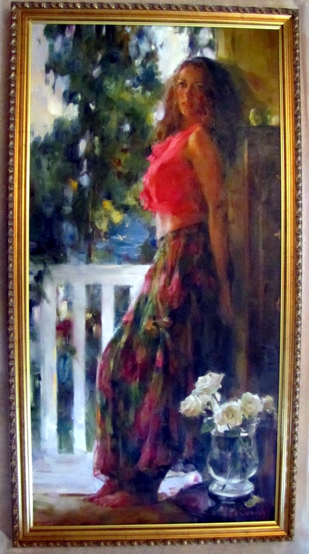 Beauty - original painting -
by Michael and Inessa Garmash