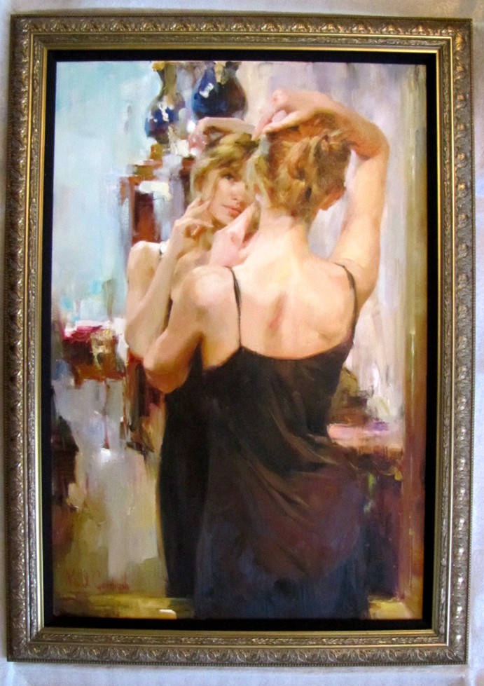 Beauty - original painting -
by Michael and Inessa Garmash