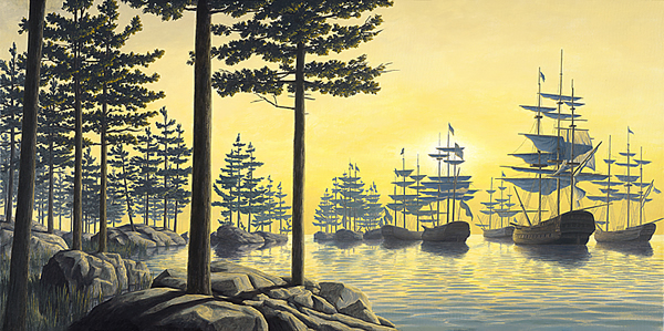 Rob Gonsalves Sailing Island