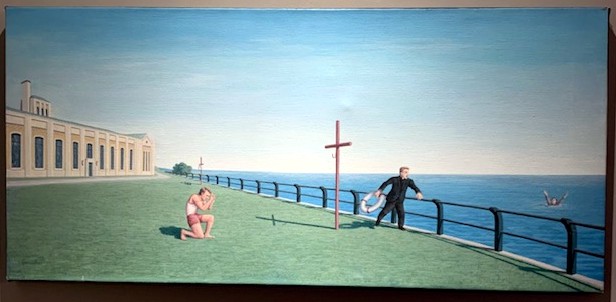 Rob Gonsalves Star Dust 2016 Canvas Print Op Houten Frame - Mooie Wanddecoratie