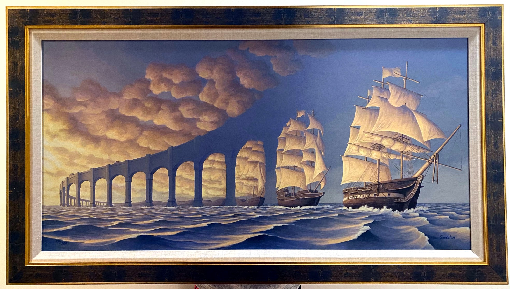 Rob Gonsolves Waterfall Magic Realism Rob Gonsalves
