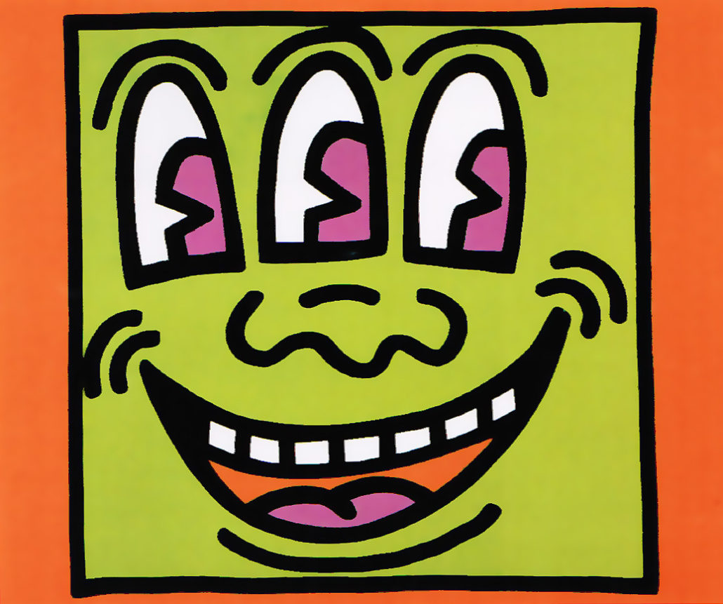 Keith Haring - ICONS (E) THREE EYED MAN