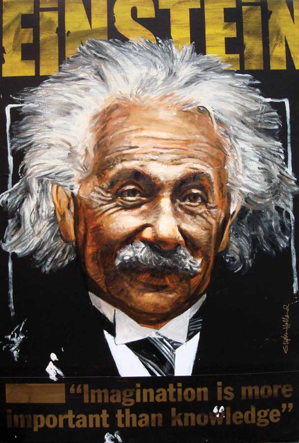 Stephen Holland - ALBERT EINSTEIN - limited edition print