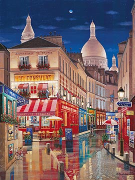 PARIS BY NIGHT

Hand-pulled Deluxe serigraph on Gesso Board
40 x 30 inches
Edition size 325 by Liudmila Kondakova