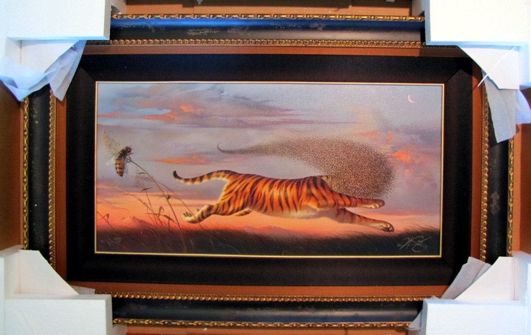 Vladimir Kush - BEEING A TIGER - AP EDITION