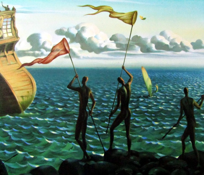 Vladimir Kush Bateau Ailé _ Bateau Ailé Art – CLIDM