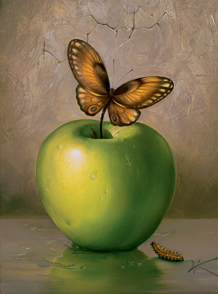 GREEN APPLE

14 x 10

Edition: 100 by Vladimir Kush