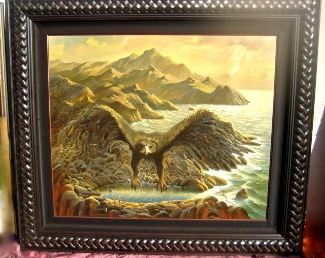 HEAVY PREY by Vladimir Kush - original painting