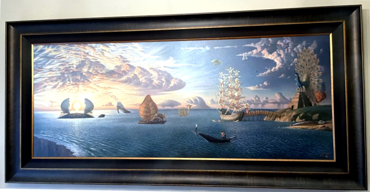 MYTHOLOGY OF THE OCEANS and HEAVENS by Vladimir Kush