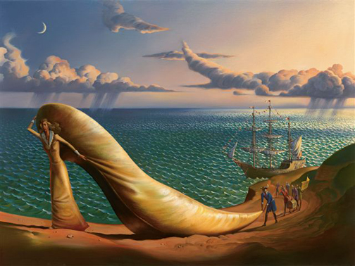 PRINCESS CINDERELLA - 18 x 24 - Edition size: 250 by Vladimir Kush