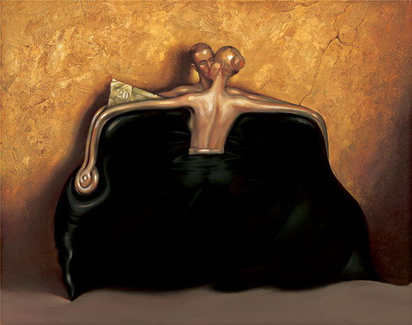 THE PURSE (BLACK PURSE)

11 x 14

Edition: AP 100 by Vladimir Kush