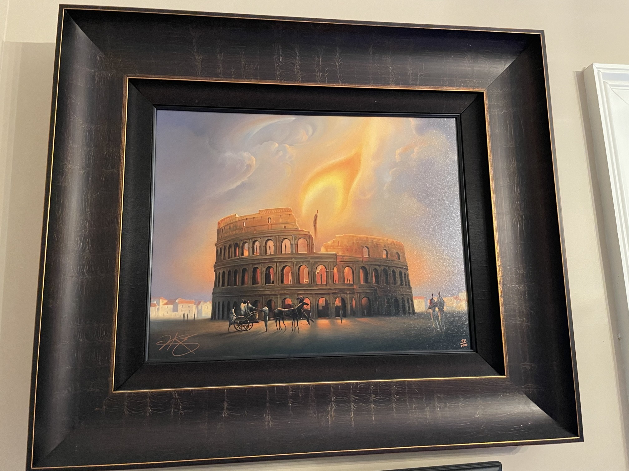 Theater of Nero by Vladimir Kush