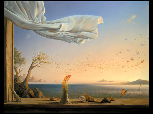 FISHERMAN FOR THE SOULS  Vladimir Kush - Kush Fine Art