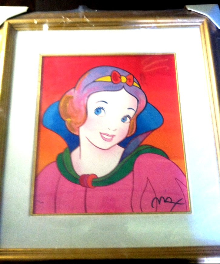 Peter Max - Disney Commemorative Suite I - Snow White