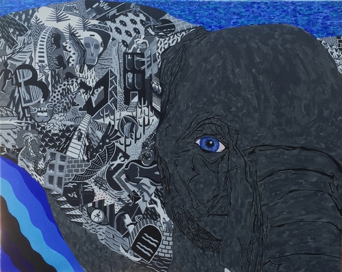Andrew Munoz - Acrylic on Canvas