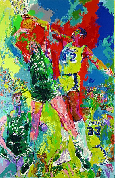 Leroy Neiman - Magic (Johnson) - serigraph