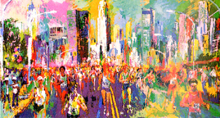 Leroy Neiman - NY Marathon