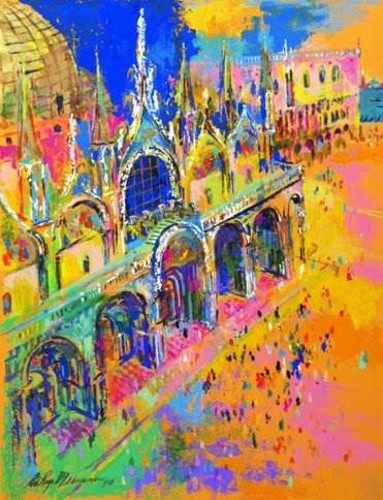 Leroy Neiman - Piazza San Marco