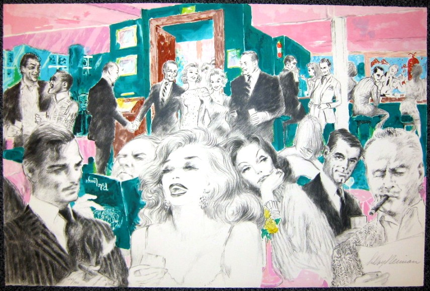 Leroy Neiman - Polo Lounge