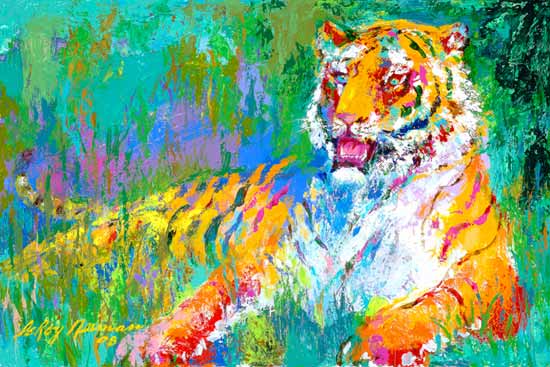 Leroy Neiman - Resting Tiger