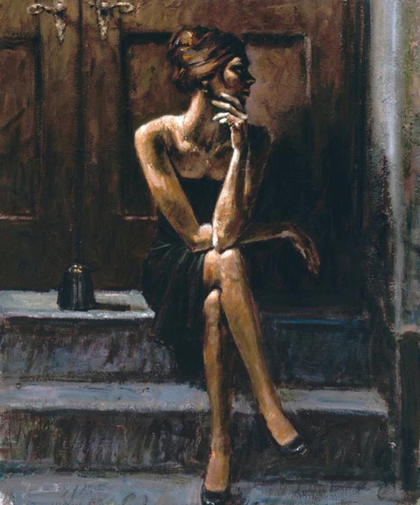 Fabian Perez - Black Purse