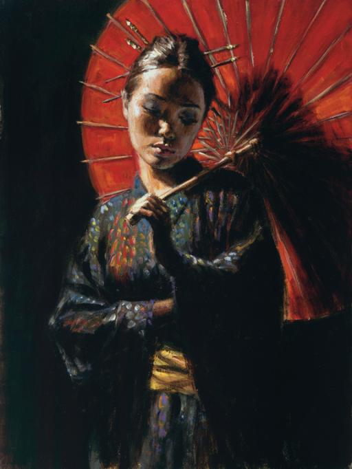 Fabian Perez - Geisha 3