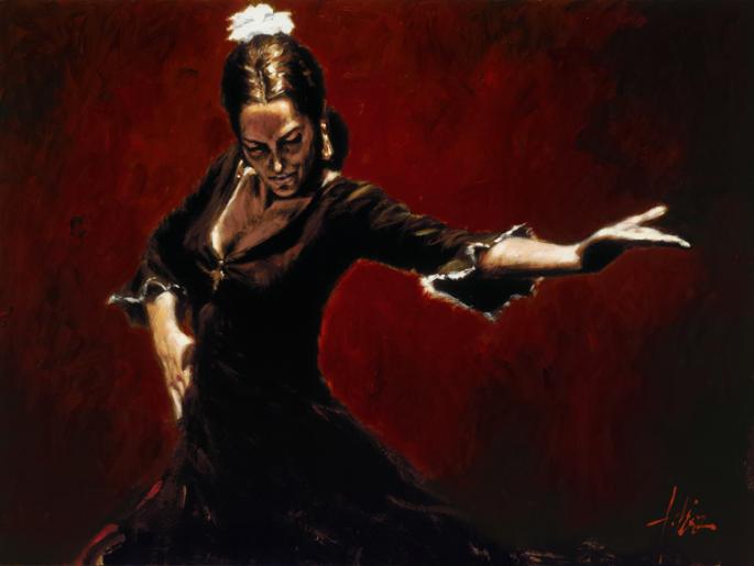 Fabian Perez - Gitana 2